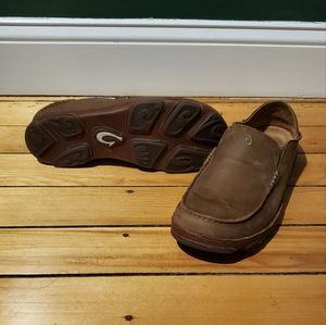 Olukai Men's Moloa Leather Slip-On